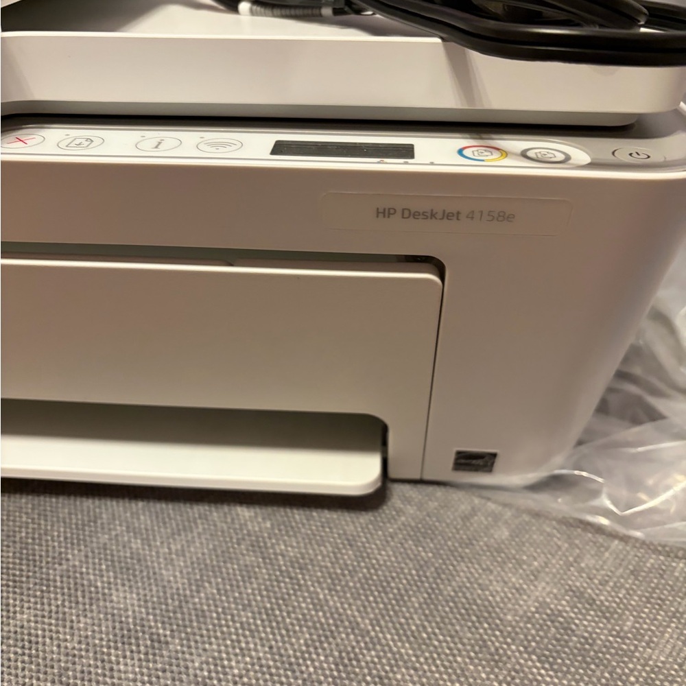 HP DeskJet 4158e All-in-One Printer in White